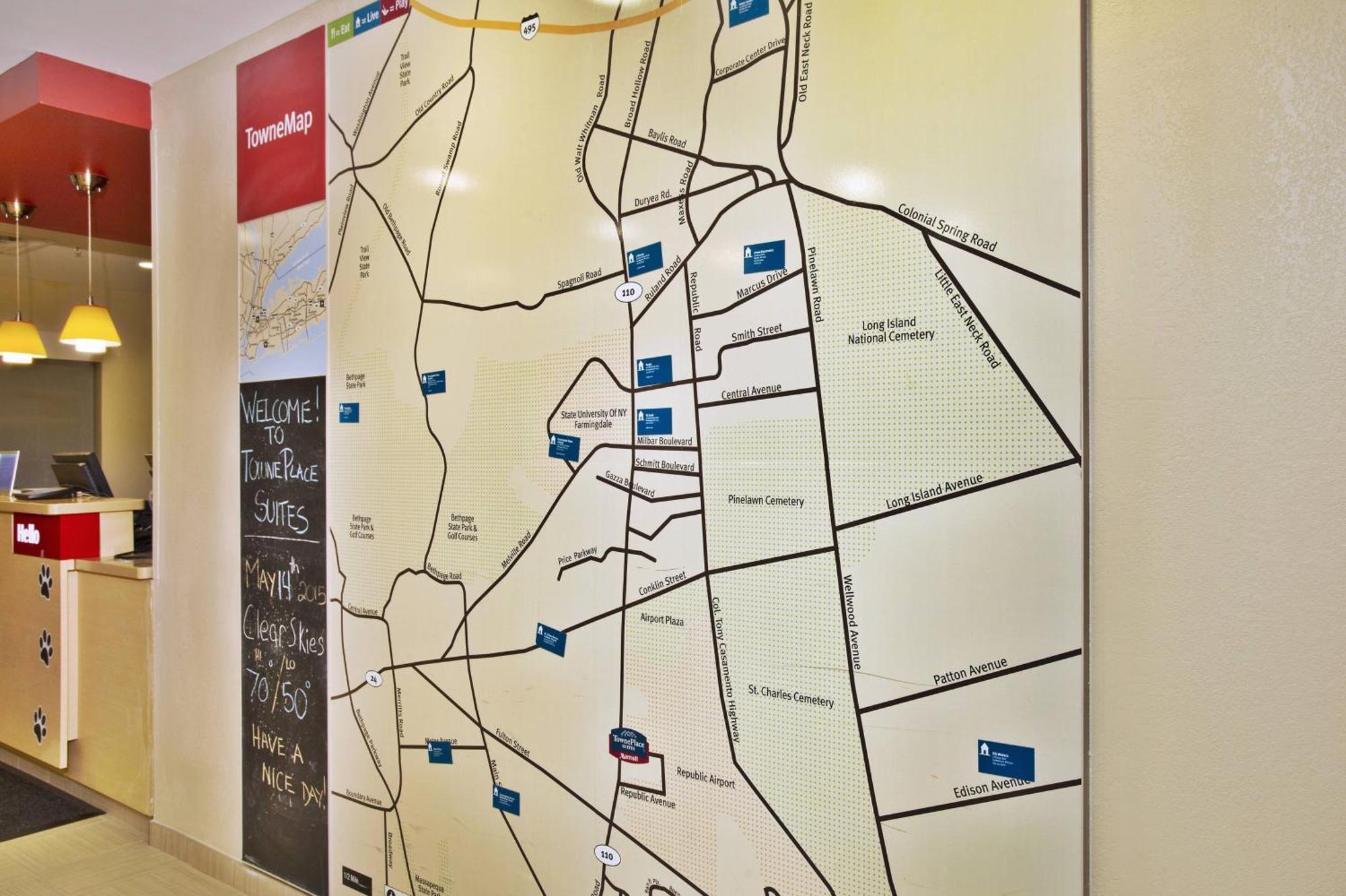 Towneplace Suites Republic Airport Long Island Farmingdale Exteriör bild
